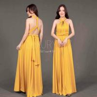 ราคา ชุดราตรี Infinity dress ใส่ได้หลายแบบมากๆ แค่ จับ บิด ไขว้ ผูก ใส่ง่าย ปัง อลัง ในราคาเบาๆค่ะ (18124214490)