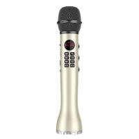 ราคา L 598 Handheld K Song Microphone Wireless Bluetooth Microphone Pocket K Mic Bluetooth Speaker DELT (15433758099)