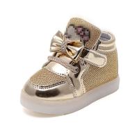 ราคา รองเท้ามีไฟกระพริบ รองเท้าผ้าใบสำหรับเด็กผู้หญิง รองเท้่าผ้าใบเด็กมีไฟกระพริบ (5946436111)