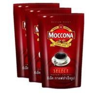ราคา Moccona Select มอคโคน่า ซีเล็ค กาแฟสำเร็จรูป ถุง 180g 3แพค (380275812)