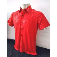 ราคา เสื้อเชิ้ตปาร์ตี้สีแดงสด (16720004898)