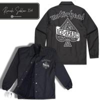ราคา Coach MOTORHEAD Jacket logo Writing ACE OF SPADES band METAL music HEAVY METAL CORE music VINTAGE bootleg concept design Parachute Jacket uni waterproof windbreakers Black windbreakers outdoor Trainin