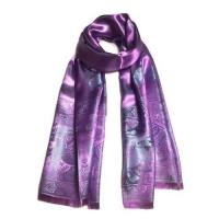 ราคา ผ้าพันคอ ผ้าไหม Silk ลายช้าง ผ้าคลุมไหล่ เนื้อนุ่มลื่นดุจแพรไหม (20004343094)