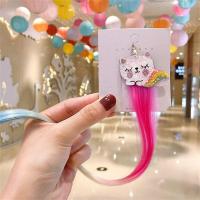 ราคา IPIE2 การ์ตูน สีรุ้ง เครื่องประดับผมเด็กผู้หญิง หมวก กิ๊บติดผมยูนิคอร์น กิ๊บติดผมวิกผม กิ๊บหนีบผม ปิ่นปักผม (20868705298)