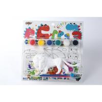 ราคา Stay awake ตุ๊กตาระบายสี DIY ระบายสีไดโนเสาร์ จิตรกรรม สี แปรง กราฟฟิตี้ ของเล่นเด็ก (20384404400)