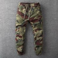 ราคา M 4XL กางเกงขายาวลายพรางย้อนยุคแบบอเมริกัน กางเกงขายาวเอวสูงปานกลางและแบบมีขา กางเกงขายาวลายพรางลำลอง และกางเกงขายาวอินเทรนด์ (19431705451)