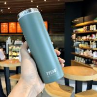 ราคา กระบอกน้ำเก็บอุณภูมิ TYESOS 350 500ML เก็บความร้อนได้ดีเก็บความเย็นได้นาน กระบอกน้ำ แสตนเลส304 กระติกน้ำเก็บร้อน เย็น (16944689816)