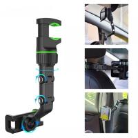 ราคา URM 360 อเนกประสงค์ Car Phone Holder360 Rearview Mirror Phone HolderPhone Holder Phone Mount (10293556967)
