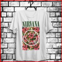 ราคา HL T shirt Available 100 Pure Cotton Mens T Shirt Nirvanas Flower Collage Smiley Face T Shirt Nirvanas Floral Smiley Face Image Vintage 90s Nirvanas Oversized T Shirt (11092386835)