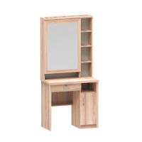 ราคา SHOP NBL โต๊ะแป้ง HAVANA 80 Cm MODEL WD 676 ดีไซน์สวยหรู สไตล์เกาหลี 1 ลิ้นชัก 1 บานเปิด สินค้ายอดนิยม แข็งแรงทนทาน ขนาด 80x45x175 Cm (14898333211)