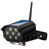 ราคา Solar Light Motion Sensor Security Dummy Camera Wireless Outdoor Flood Light IP65 Waterproof 77 LED Lamp 3 Mode for Home Garden (11737372035)