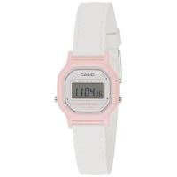 ราคา Casio Womens Vintage LA11WB 1 Sport Black Resin Band Watch White Pink (20427341489)