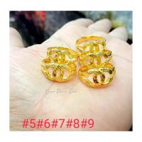 ราคา แหวนทองไมครอน 090 รุ่นเคลือบทองหนา แหวนแฟชั่นทองไมครอน แหวนทองไมครอน แหวนทองไมครอน แหวนทองสวย แหวนหนักครึ่งสลึง (6739036344)