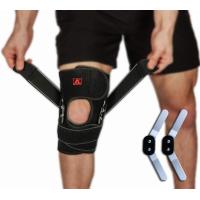 ราคา ATHLEDICT Hinged Knee Brace Support with Strap Side Patella Stabilizers for Protection Pain Relief for Arthritis Meniscus Tear ACL MCL Sports Compression Wrap for Running Recovery Men Women XL (152620