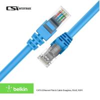 ราคา Belkin สายแลน CAT6 Ethernet Patch Cable RJ45 M M แบบสำเร็จรูป รองรับความเร็ว 1Gbps Gigabit Lan 10 100 100 รุ่น A3L980 (1178080785)