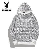 ราคา เสื้อกันหนาวผู้ชาย PLAYBOY เสื้อกันหนาวแขนยาว เสื้อกันหนาวสีดำอบอุ่น เสื้อกันหนาวแฟชั่นผู้ชาย (19100791502)