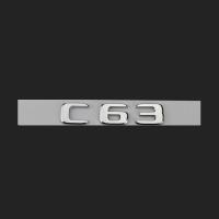 ราคา ALL 3d ABS Chrome Letters Black Car Accessories Rear Trunk Badge Sticker C 63 Emblem Logo For Mercedes C63 AMG W205 W204 W203 (21148950944)