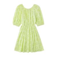 ราคา Lime dress ชุดเดรสสีเขียวมะนาวกระโปรงสั้นลายฉลุ คอวี (20563951926)