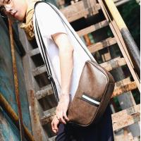 ราคา OSAKA กระเป๋าผู้ชายสะพายหลัง สะพายไหล่ หนัง PU รุ่น NE876 (363295630)