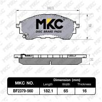ราคา ผ้าเบรคหน้า หลัง FORD RANGER ฟอร์ด เรนเจอร์ ปี1998 ON ทุกรุ่น ผ้าเบรค MKC ผ้าเบรคหน้า ranger ผ้าเบรคหลัง ranger (15634397841)