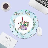 ราคา Mouse pad แผ่นรองเม้าส์ แผ่นรองเมาส์ ขนาด 200 200 3 mm แบบกลม ลายน้อง หมา แมว น่ารักๆ (20532423745)