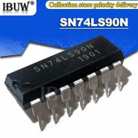 ราคา 10ชิ้น SN74LS90N DIP14 SN74LS90 74LS90N คอนเวเตอร์อินเตอร์เกทจุ่ม74LS90 (18919613790)