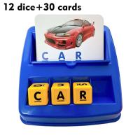 ราคา Matching Letter Game Teaches Word Recognition Spelling Match Letters Alphabet English Education Early Toys Wooden Card Game Q0F0 (20241513586)