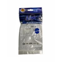 ราคา Link หัวแลน RJ45 Plug ตัวผู้ ตัวเลือก CAT5 E US 1001 CAT6 US 1002 จำหน่ายยกแพ็ค 10ตัว Lan อุปกรณ์สำหรับสายแลน (21278903185)