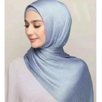 ราคา Jifang ผ้าคลุมไหล่ฮิญาบผ้าชีฟองแบบมีฟองอัดพลีทออกแบบแฟขั่นย่นมีผ้าคลุมไหล่ผ้าชีฟองธรรมดา WJ658 (9722452578)