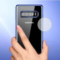 ราคา เคสโทรศัพท์ เคสSamsung S10Plus หลังใสขอบสีนิ่ม รุ่น Soft Jane sereis phone case Totu (744338245)