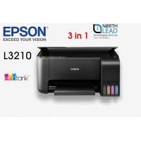 ราคา ปริ้นท์เตอร์ Epson EcoTank L3210 All in One Ink Tank Printer หมึกพรีเมี่ยม พร้อมหมึกพรีเมี่ยม สีละ1ขวด (13339188056)