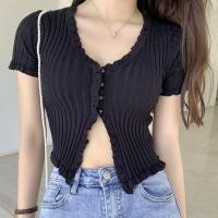 ราคา เสื้อครอปหญิง เสื้อครอป เสื้อเอวลอย เสื้อครอปไหมพม ครอป เอวลอย ครอปไหมพรม เสื้อครอปไหมพรม จัดส่งภายใน1วัน (11302011884)