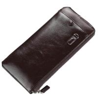 ราคา Baellerry กระเป๋าสตางค์ผู้ชายยาวเกาหลี Multi Card กระเป๋าสตางค์แบบมีซิป Multi Function โทรศัพท์มือถือกระเป๋า (8887328023)
