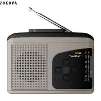 ราคา ZOKOVA เครื่องเล่นเทปคาสเซ็ตแบบพกพา Ezcap234พร้อมตัวแปลง Tape to MP3 AM ตลับเทปวิทยุ FM เครื่องบันทึกเสียงลำโพงและแจ็คหูฟังในตัว (20925510470)