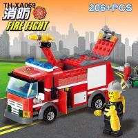 ราคา Compatible with city bus station beneficial intelligence assembled building blocks play wuling MINI macro light (19682692789)