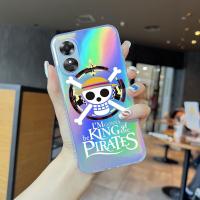 ราคา เคส Hpcase สำหรับ OPPO A1 5G A17 A37 A37F A17K A78 5G A98 5G NEO 9 F23 5G เคสโทรศัพท์สลายเลเซอร์อนิเมะลูฟี่เรนโบว์เคสใสขอบบางเฉียบ TPU นุ่มพิเศษเคสกันกระแทกมีสีสันบัตรเลเซอร์ในตัวผ้าคลุม (19883629530)