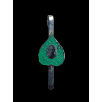 ราคา แหนบใบโพธิ์ หลวงพ่อแม้น วัดหน้าต่างนอก สวยเดิม แท้รับประกัน 2137 (16245899816)