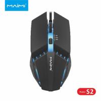 ราคา ของแท้ 100 Mami S2 เมาส์เกม เมาส์แบบมีสาย USB แบบมีสาย เมาส์เรืองแสง เมาส์เกม เมาส์คอมพิวเตอร์ ความไวของเมาส์ 1000PDI รับประกัน 1 ปี (19842906060)