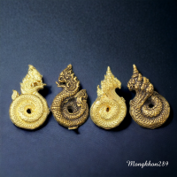 ราคา พญานาค จี้พญานาค 1 เศียรและ 7 เศียรทองเหลืองแท้ สำหรับทำจี้ หรือ นำไปเลี่ยมใส่กรอบ (19229712168)
