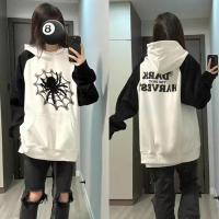 ราคา Hanlu ฮู้ดสไปเดอแมน เสื้อกันหนาวคู่ เสื้อกันหนาว ฮู้ด เสื้อสเวตเชิ้ตแบบมีฮู้ดเสื้อสเวตเชิ้ตทรงหลวมสำหรับผู้ชายและผู้หญิงเสื้อกันหนาวฮู้ดสวมหัว (20368224547)