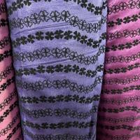 ราคา ผ้าไหมเทียมอิตาลีลายดอกไม้เลื้อย (17418494515)