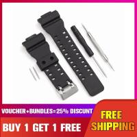 ราคา ซื้อ1แถม1ฟรี สายรัดนาฬิกาและหมุดเหมาะสำหรับ Casio G Shock 16มม GA 100 G 8900 GW 8900 (16657567367)