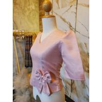 ราคา เสื้อไทยเรือนต้น เสื้อผ้าไทย เสื้อไทยเรือนต้น ชุดผ้าไทย เสื้อผ้าไหม (16142445775)