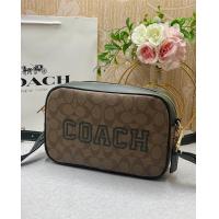 ราคา พร้อมส่ง กระเป๋าสะพาย ผู้หญิง หนังสีน้ำตาลเขียว จุของได้เยอะ ปรับความยาวสายได้ ถ่ายจากสินค้าจริง (17344919608)