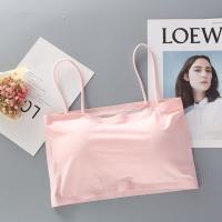 ราคา บราสายเดี่ยวไร้ขอบ ครอปสายเดี่ยวผ้าไหมนิ่มมาก พร้อมส่ง (16597124473)
