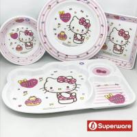 ราคา ขายแยกชิ้น คิตตี้ โดนัท จานข้าวเด็ก ชาม ถาดหลุม แก้วน้ำ ช้อนส้อม เมลามีน Sanrio Kitty Superware ศรีไทยซุปเปอร์แวร์ x 1 ชิ้น item sell SEPERATELY (665348554)
