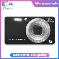 ราคา กล้องวีดีโอดิจิตอล HD 2 7นิ้ว LCD จับเวลาด้วยตัวเองกล้องวีดีโอ4K 56MP ซูม56ล้านพิกเซล20x สำหรับถ่ายภาพและวิดีโอ (20918469788)