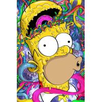 ราคา โปสเตอร์การ์ตูนสีแอนิเมชั่นภาพครอบครัวซิมป์สันโฮเมอร์เจย์โปสเตอร์ภาพตกแต่งโปสเตอร์ศิลปะสุดสร้างสรรค์โปสเตอร์ห้องนั่งเล่นศิลปะบนผืนผ้าใบสำหรับติดกำแพง08x12inch20x30cm ภาพวาดตกแต่งห้องนอน (20334496866)