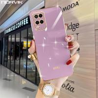 ราคา NORVIK ใหม่เคสใส่โทรศัพท์ชุบหรูหราสำหรับ OPPO A54เลนส์กล้อง4G กันกระแทกเคสมือถือสีแมทรวมทุกอย่างฝาหลัง N1 D3 (21046443690)