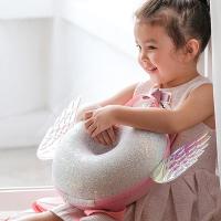 ราคา ZOYOII กระเป๋านักเรียน กันน้ำ รูปทรงโดนัท มีปีก ป้องกันกระดูกสันหลัง กระเป๋าเป้ สำหรับเด็ก สะพายหลัง ของขวัญเด็ก (20209552694)